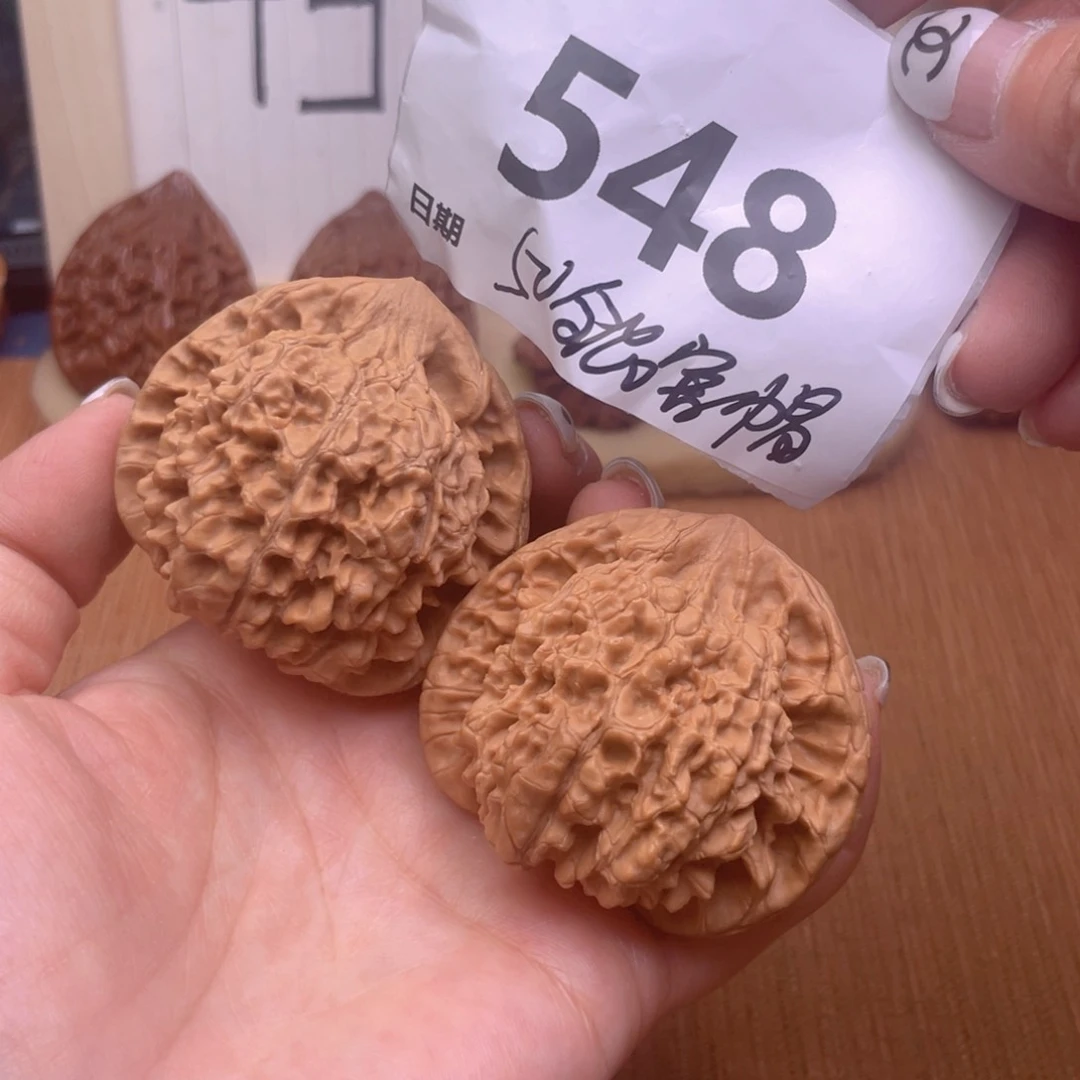 文玩核桃把件548号50全品官帽