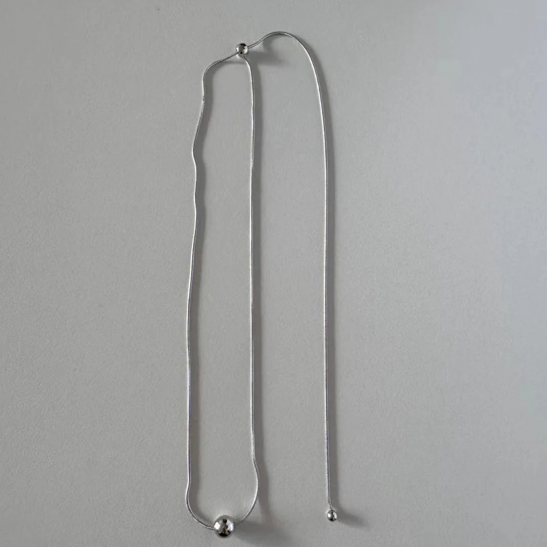 铜合金项链 22288 绿色常青藤项链 金色底