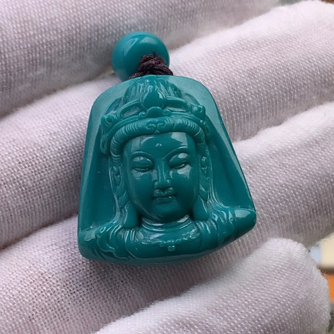 未镶嵌绿松石珠宝半成品