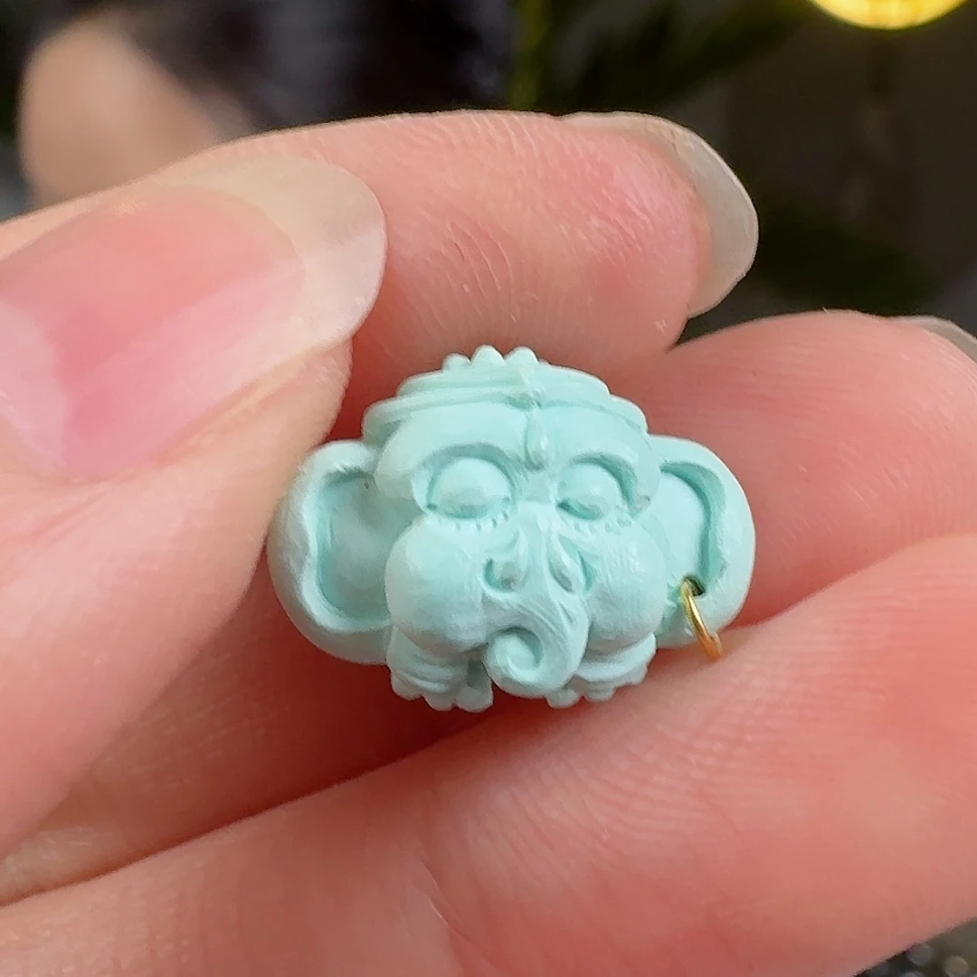 绿松石珠宝奇石未镶嵌