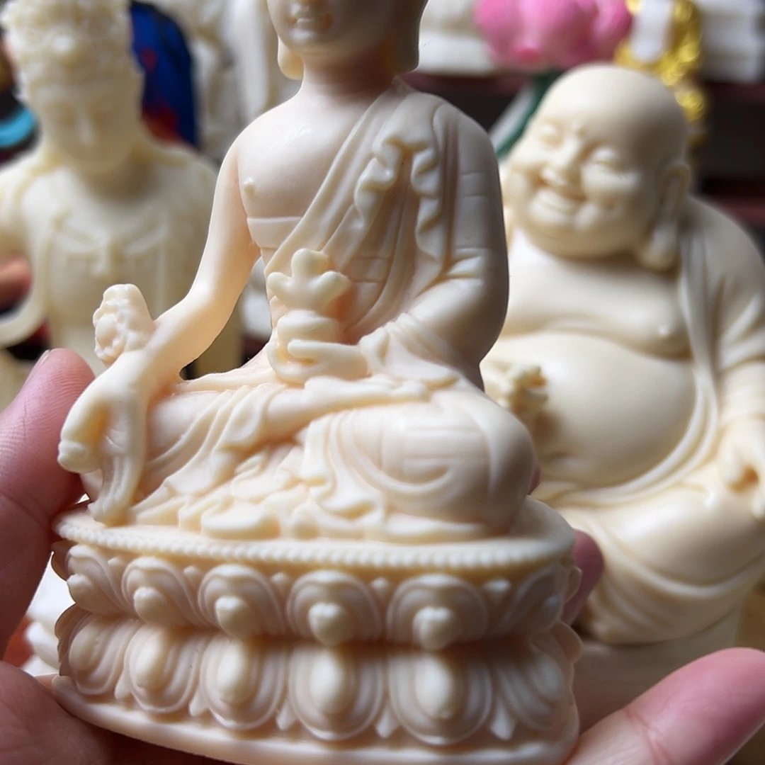 欣***7藤药师佛13公分摆件