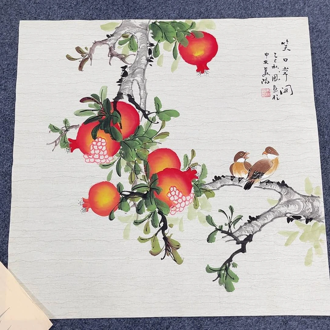 国画国画纯手绘作品