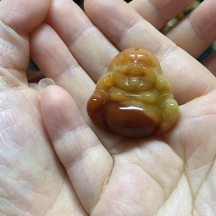 未镶嵌岫玉吊坠(赠链)