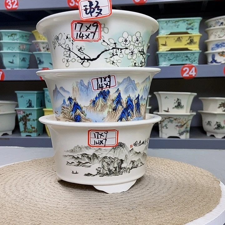 紫砂花瓶紫砂花盆