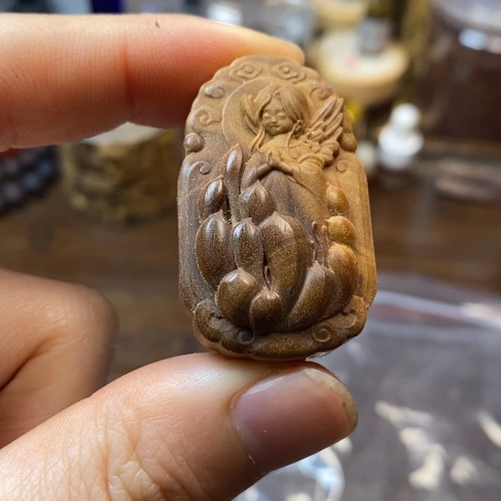 檀香木手串/手链天使40mm