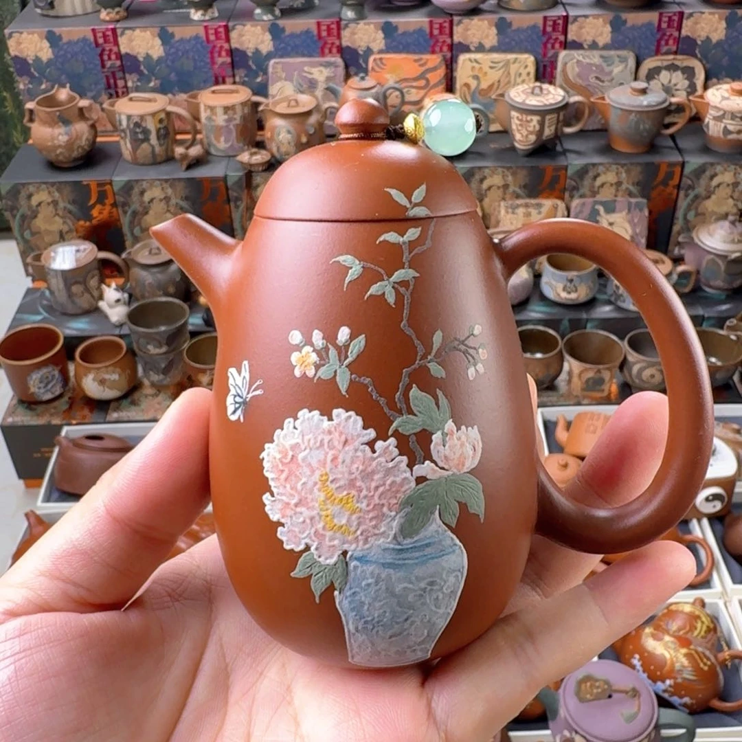 茶壶紫砂150cc原矿精工半手