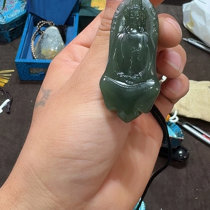 未镶嵌和田玉（糖玉）车挂