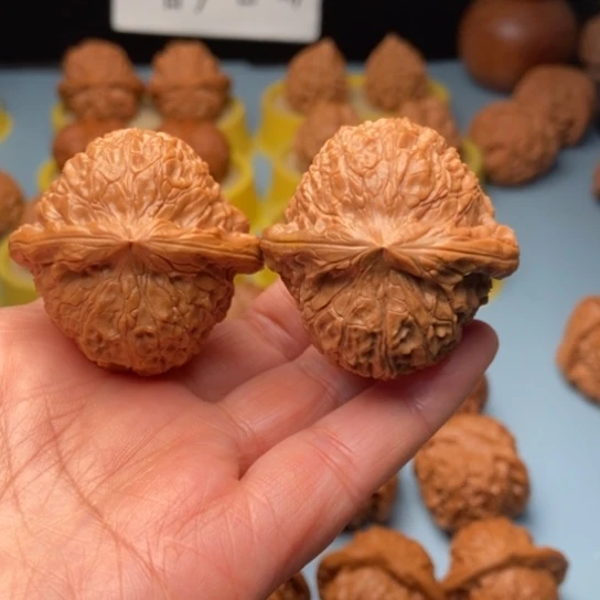 文玩核桃吊坠南瓜墩精对 41.5 42