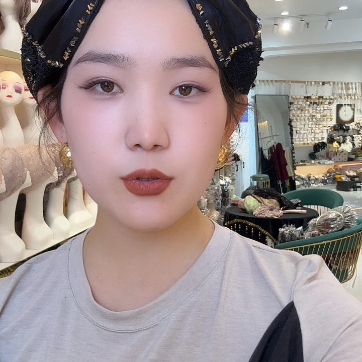 涤纶（聚酯纤维）黑色新品发带帽88新品