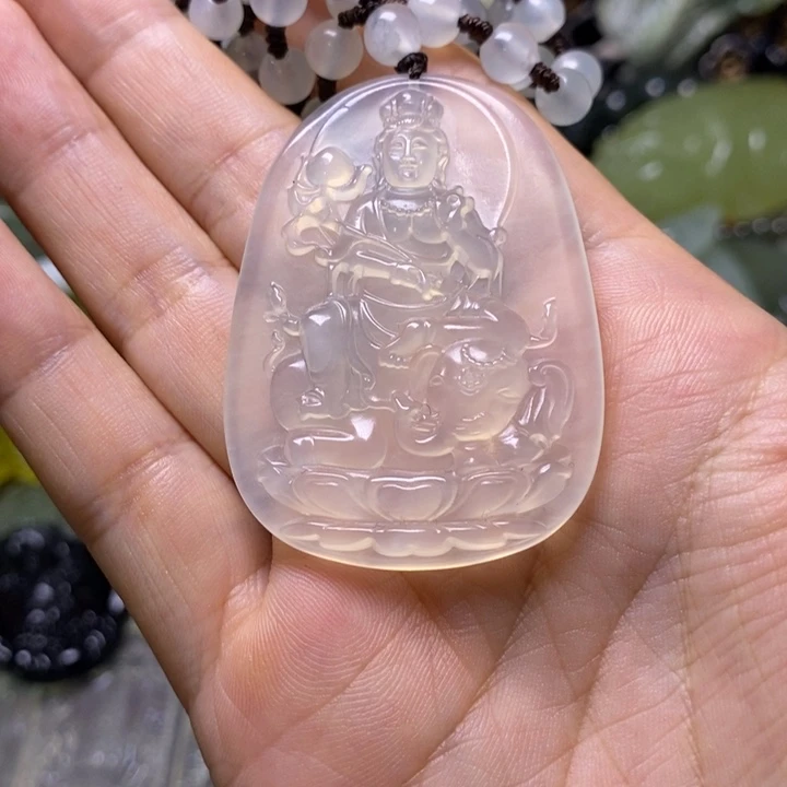 聽***️未镶嵌岫玉岫玉颈饰