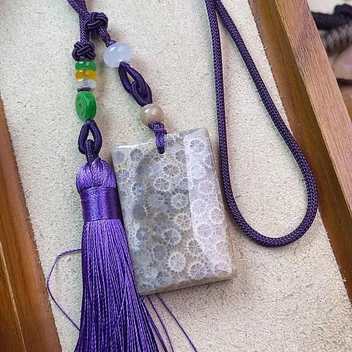 硅化玉吊坠(不含链)未镶嵌