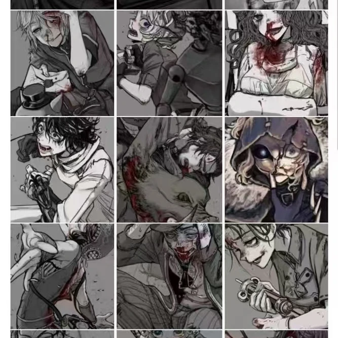 【日谷同人】第五人格 狂惨切页盲盒