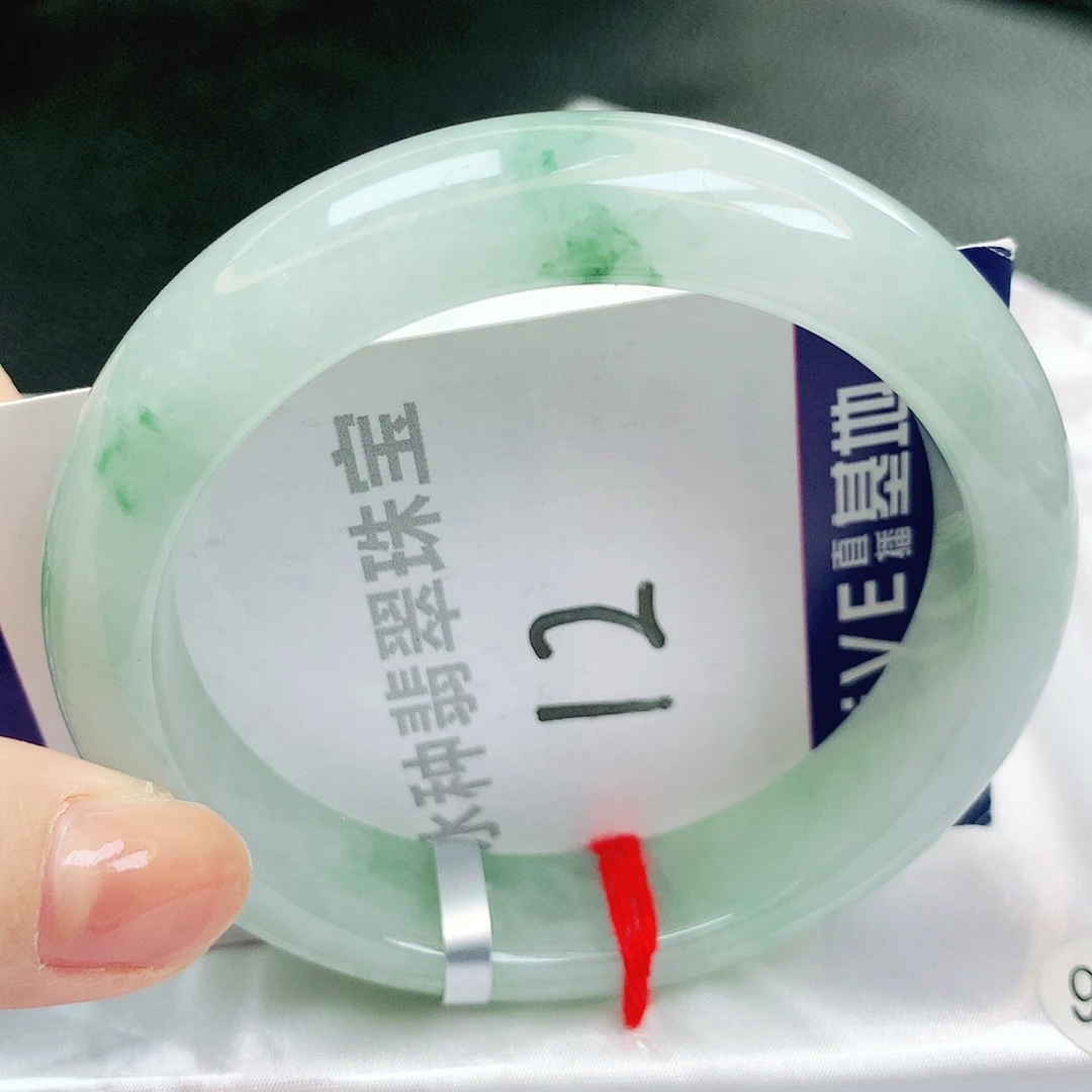 翡翠未镶嵌手镯缅甸天然a货翡翠