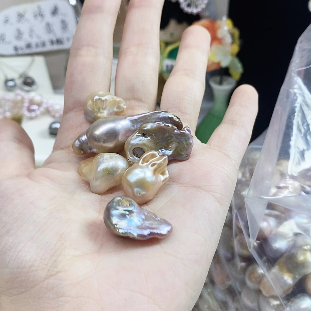 淡水珍珠珠宝奇石未镶嵌