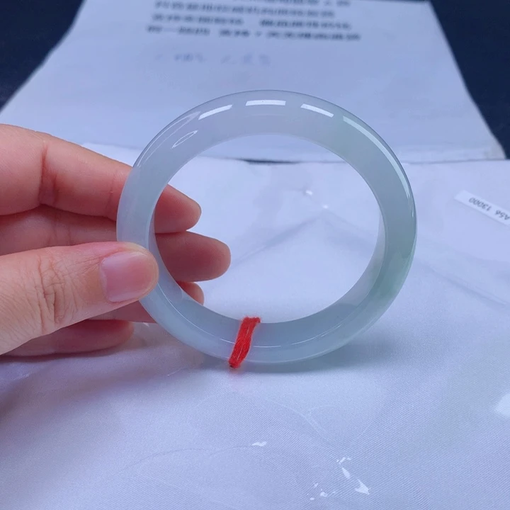 翡翠未镶嵌手镯55-56