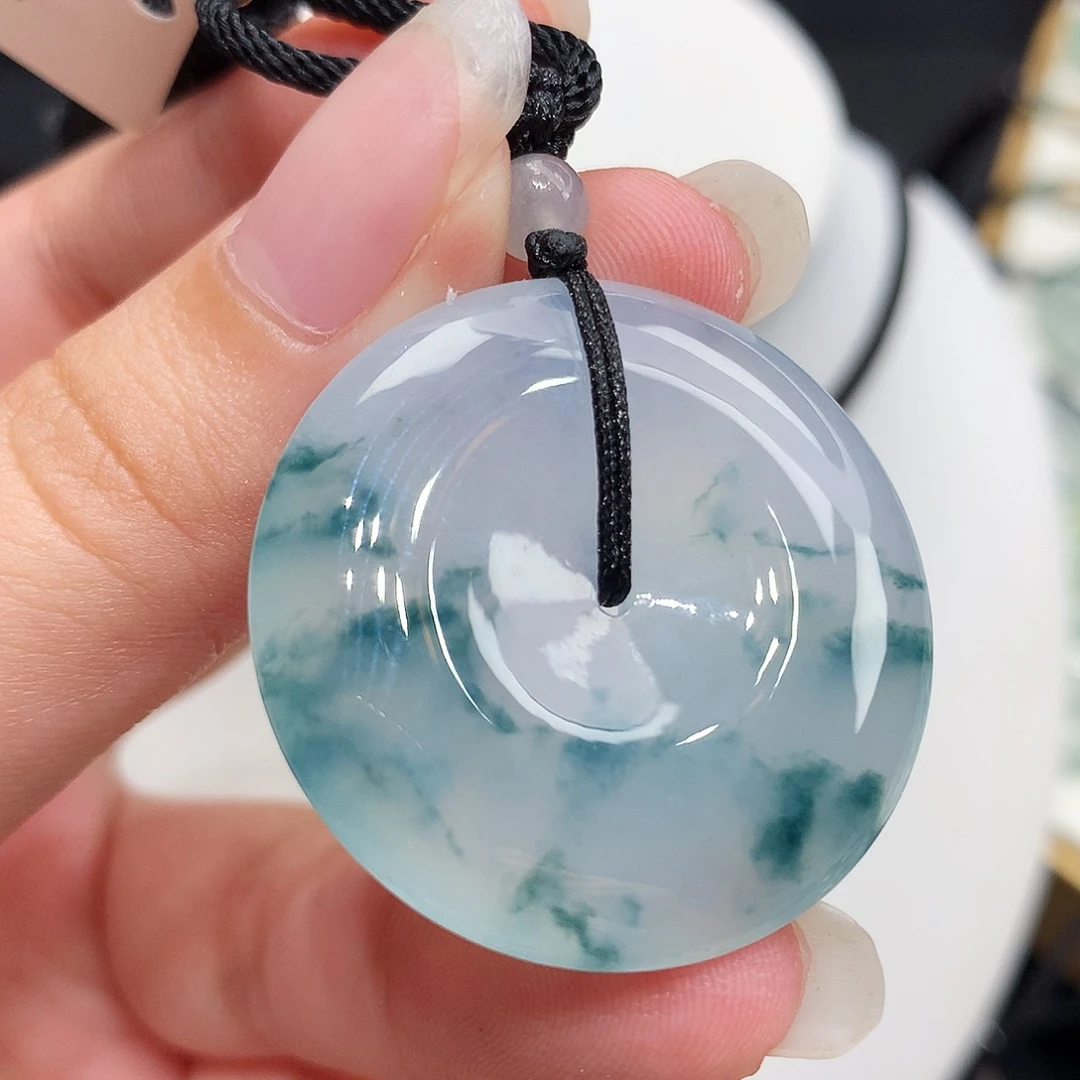 翡翠未镶嵌胸饰翡翠109，32.5/6.1