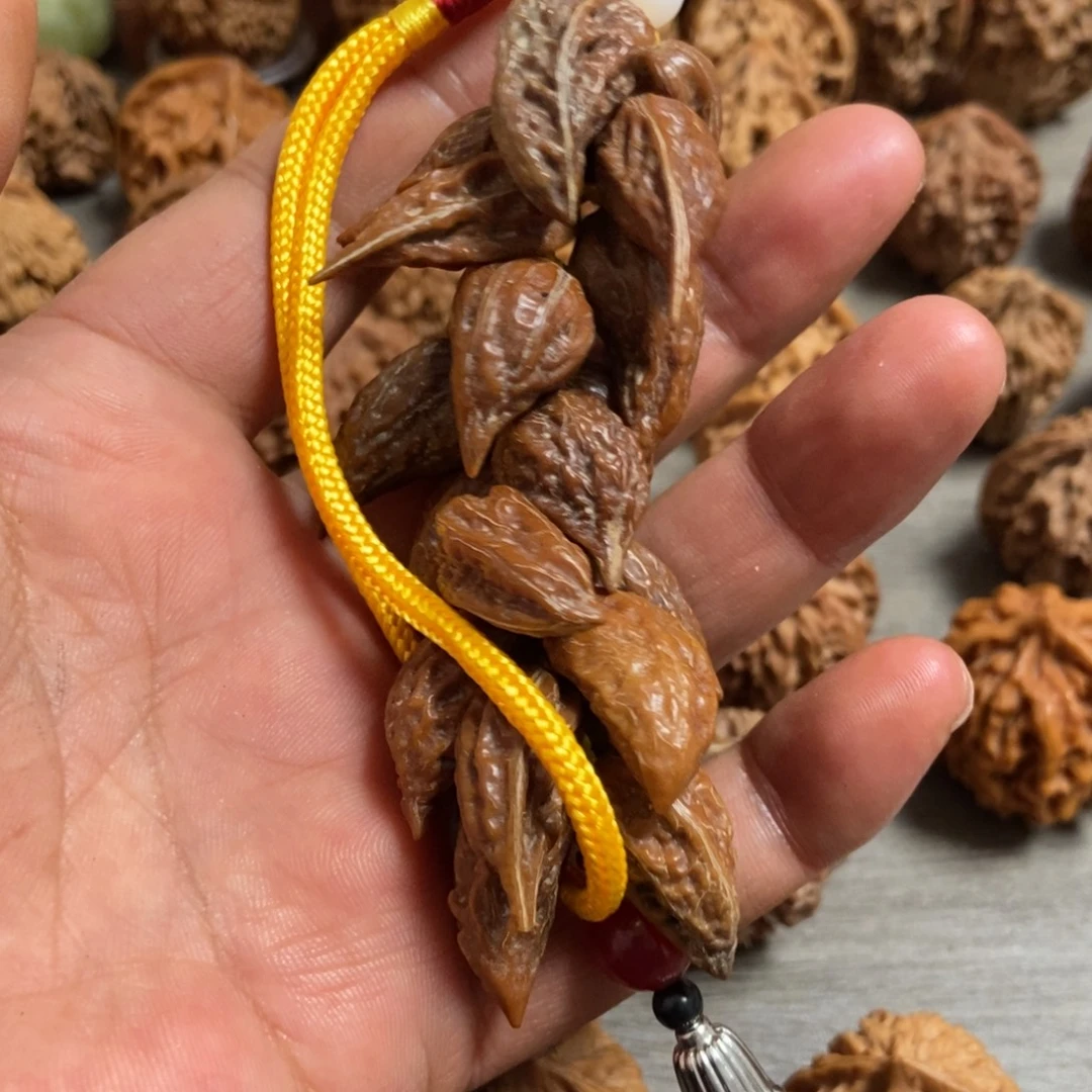 把件文玩核桃辣椒挂件