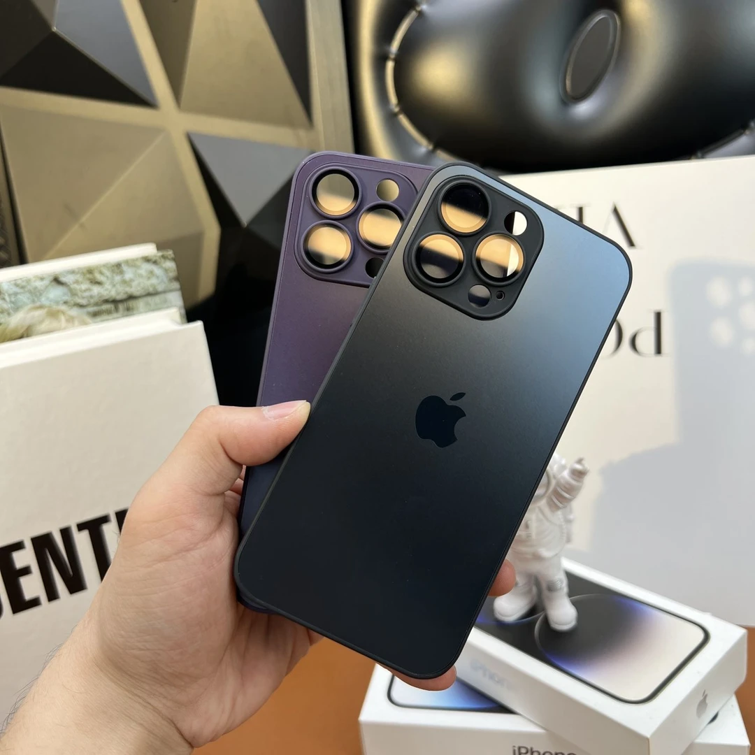 AG磨砂苹果15手机壳iPhone16Promax自带镜头膜14/13/12全包防摔软