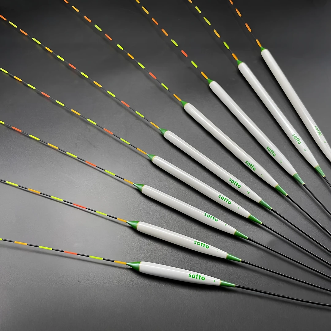 日本进口伊藤小岛SATTO黑拉浮漂 深宙底钓漂 绿绿GM