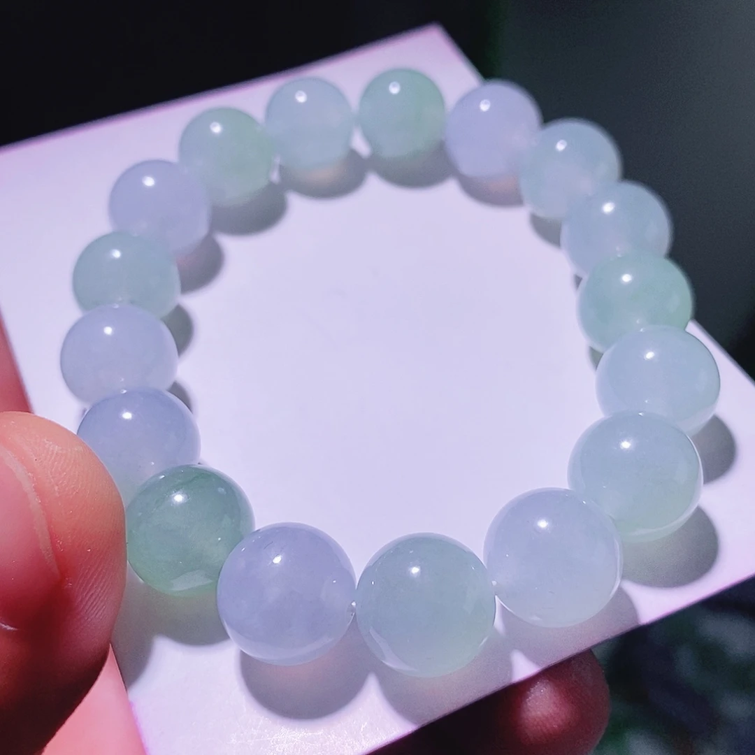 定制翡翠未镶嵌天然翡翠A货卡12+