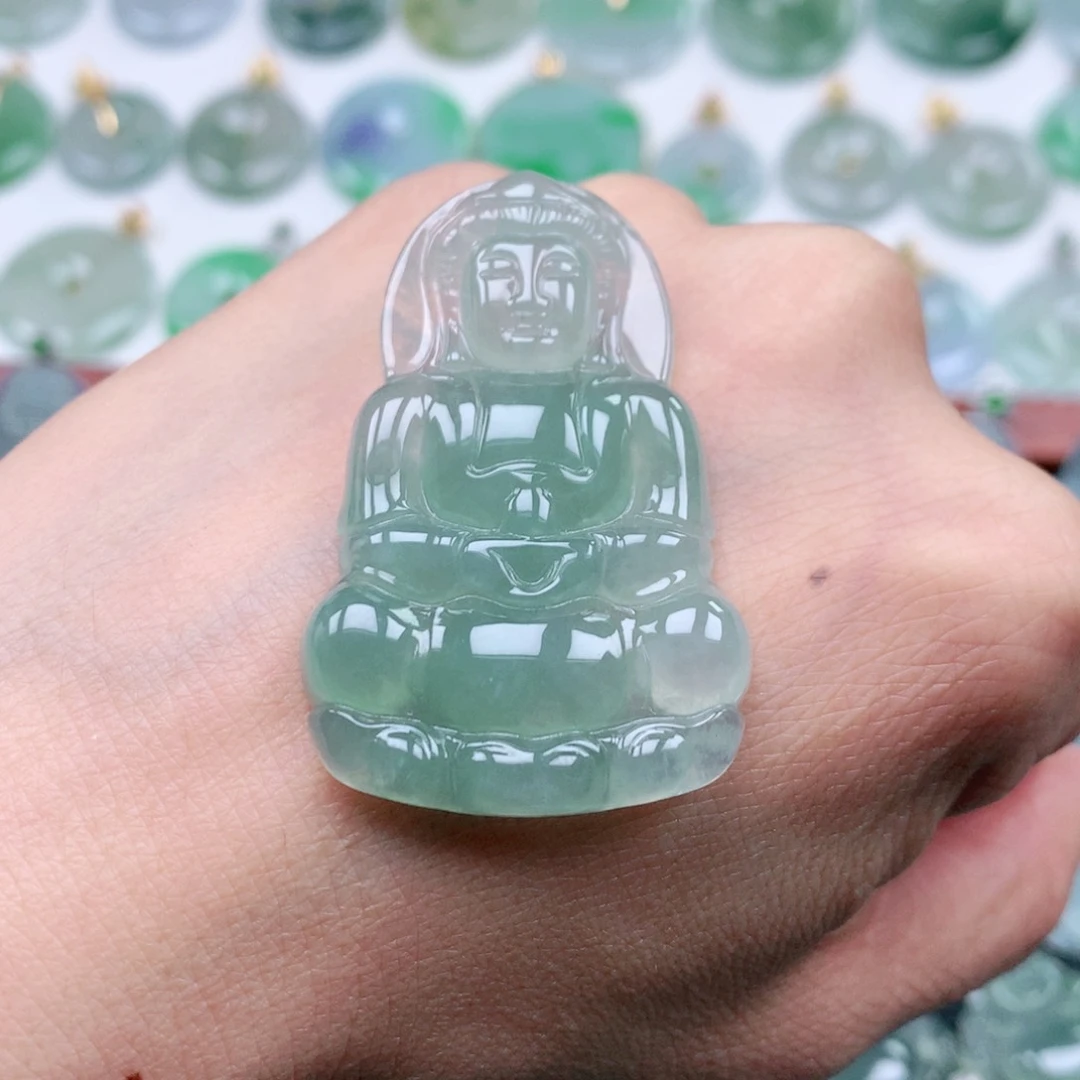 翡翠吊坠(不含链)未镶嵌艳*