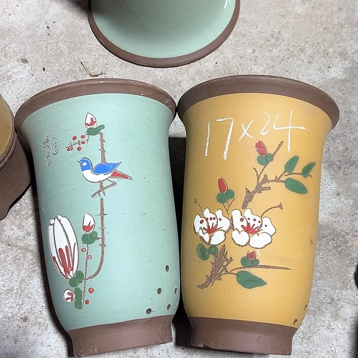 紫砂花盆宜兴紫砂花盆