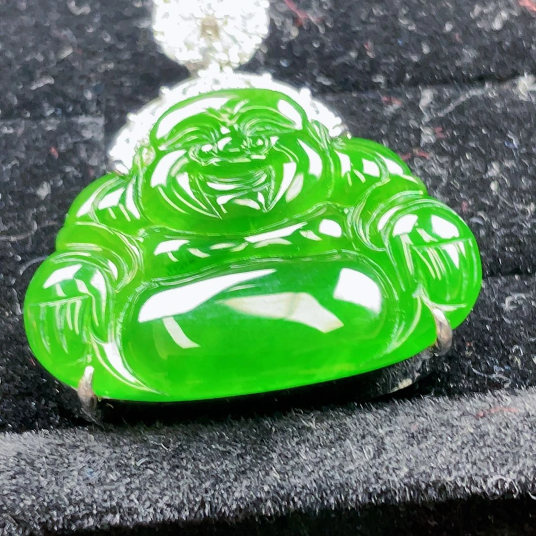 翡翠颈饰未镶嵌13，