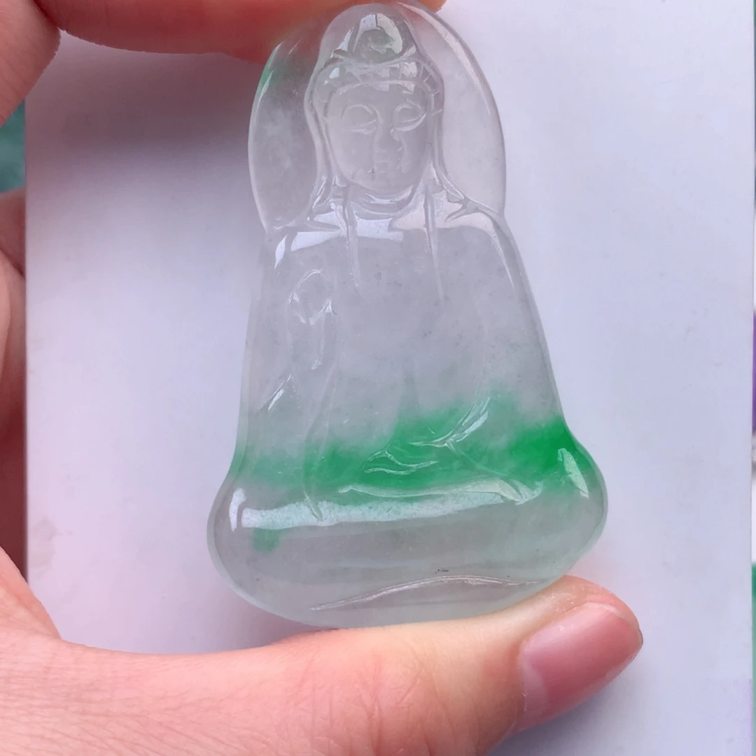 天然的缅料a货吊坠挂件