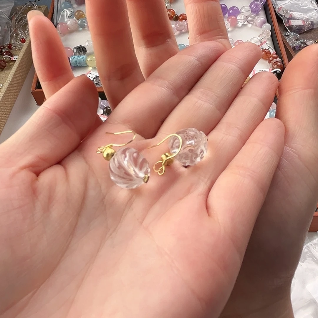 手链未镶嵌水晶耳钩