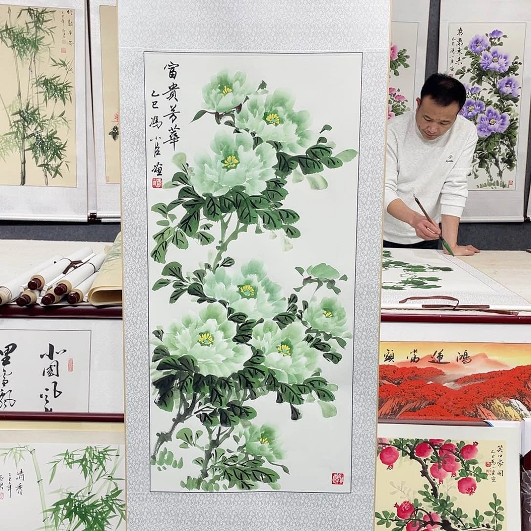 国画 手绘作品 手绘作品