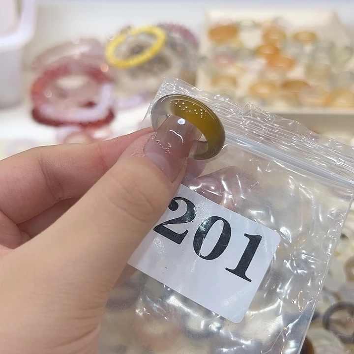 合金戒指玛瑙/玉髓201港15