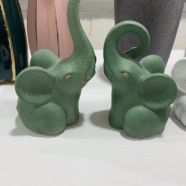 陶瓷绿色对象25公分