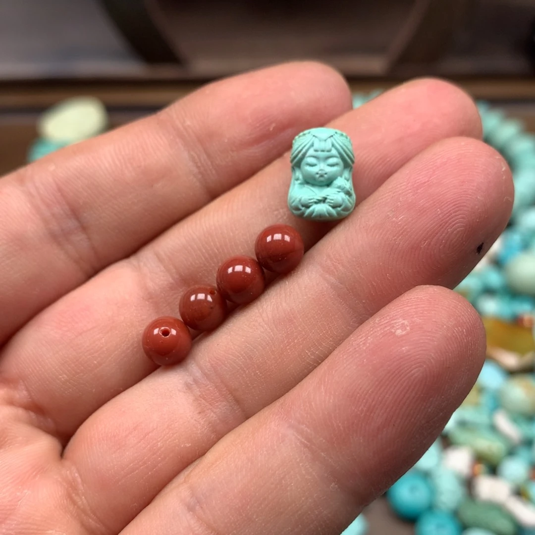 南红玛瑙雕刻未镶嵌