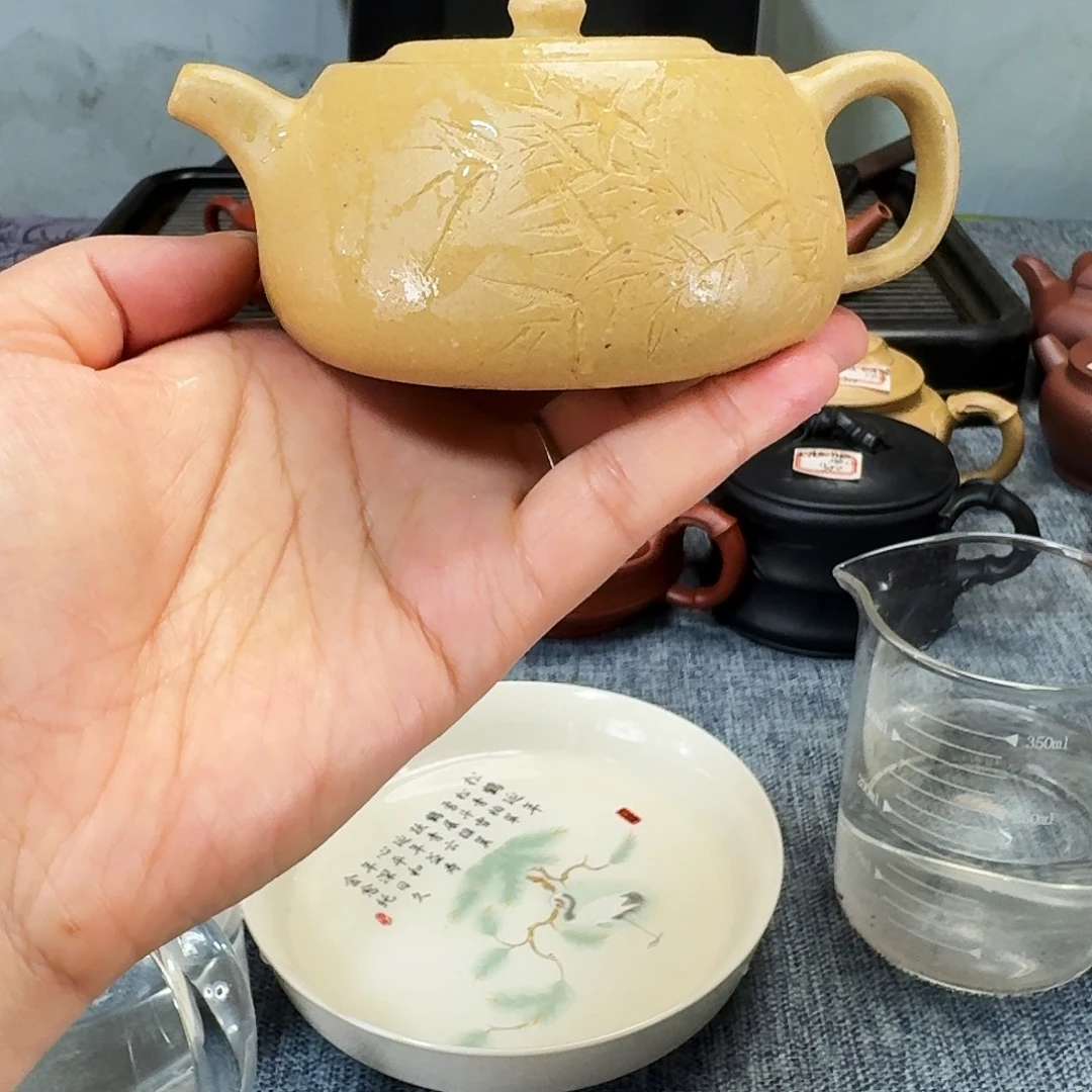 茶壶紫砂全手工紫砂壶井栏