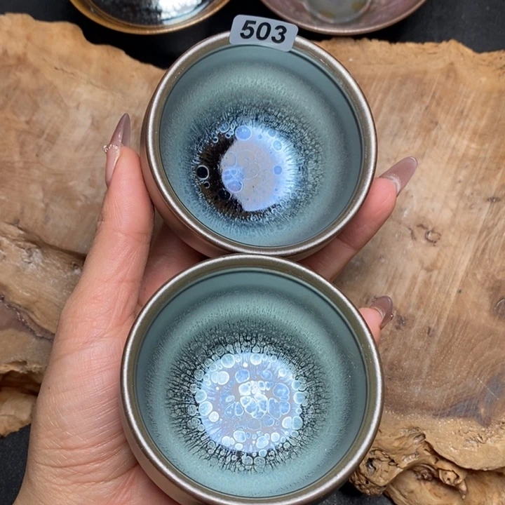 茶盏建窑建盏主人杯503