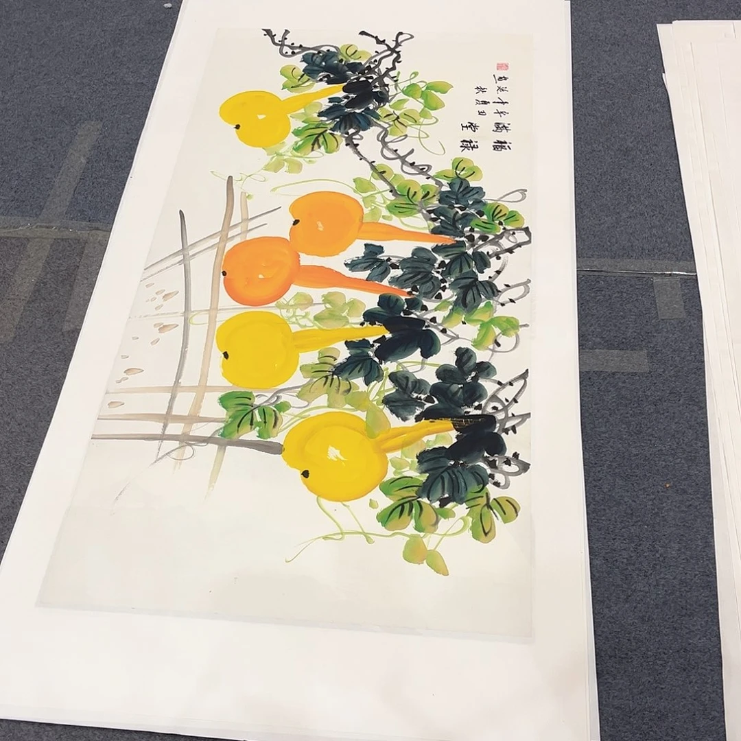 国画D国画作品单幅任发