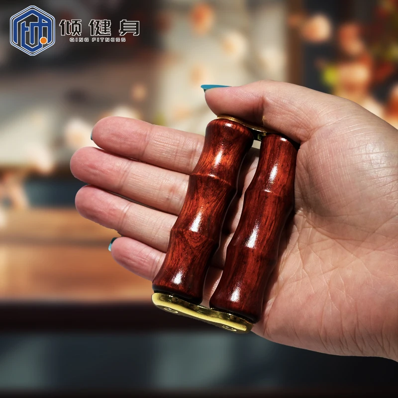 （倾）倾健身木质指力轮灵活练习