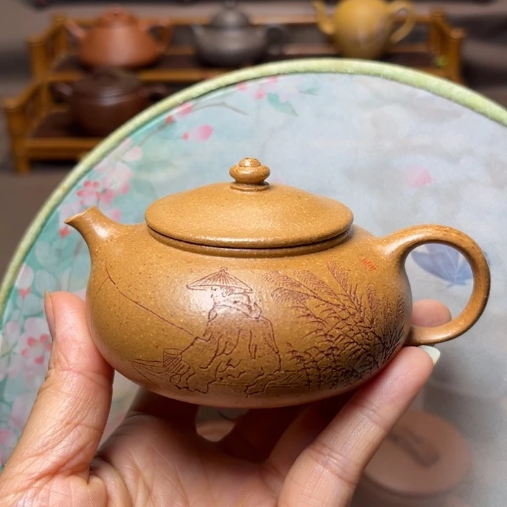 茶壶紫砂手工制作