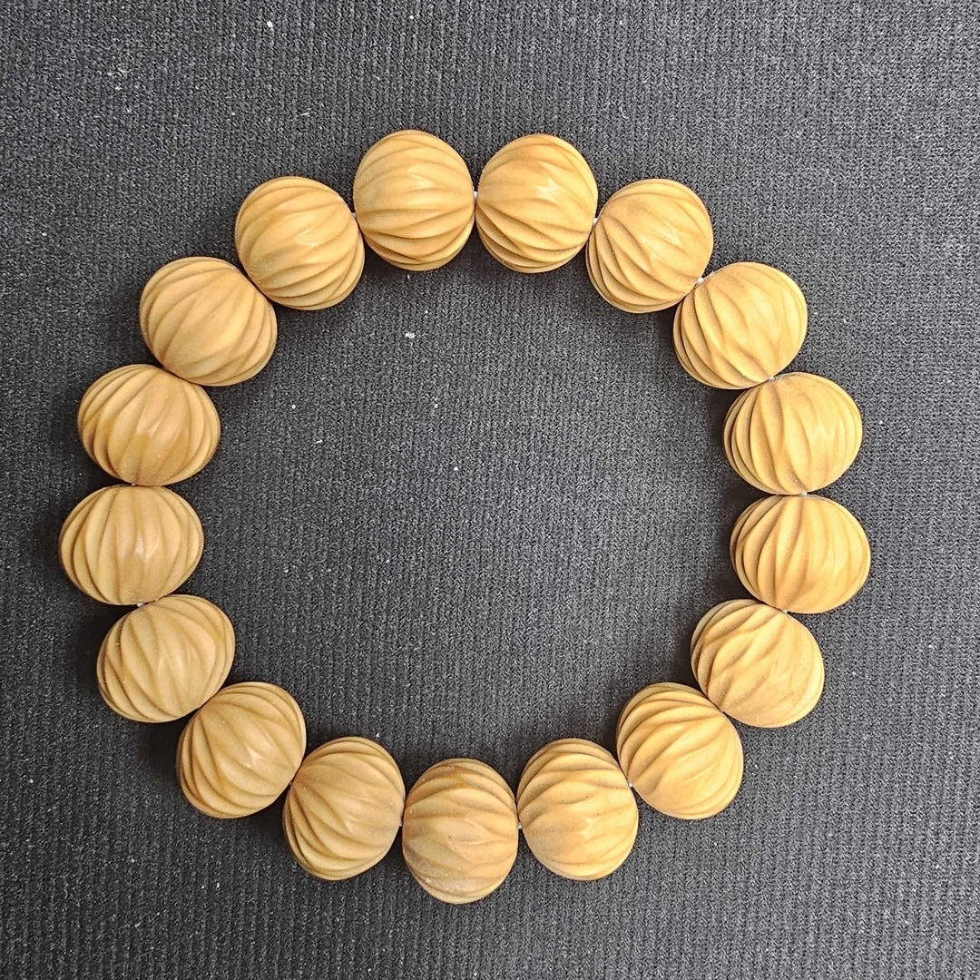 猴头核桃柳叶天河手串