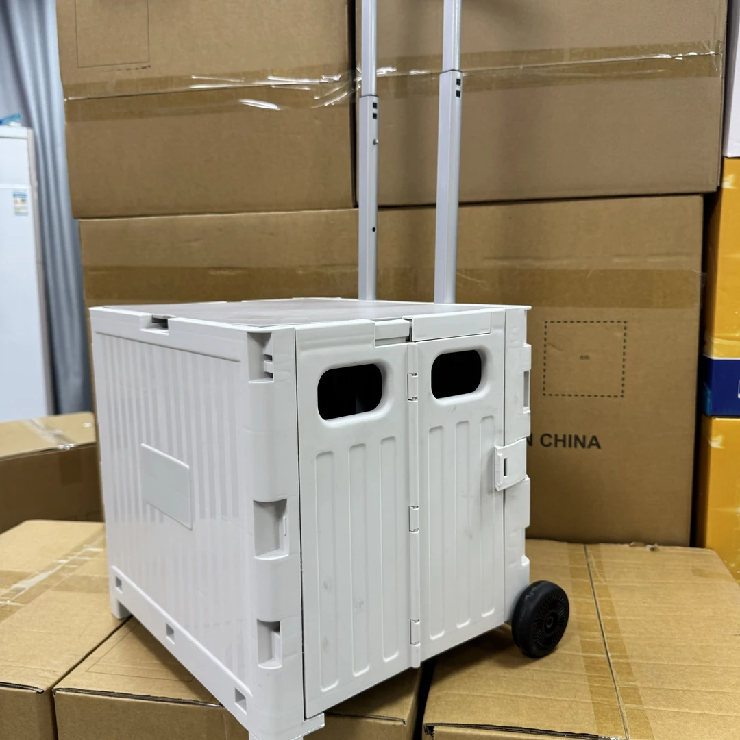 折叠手拉买菜车颜色随机