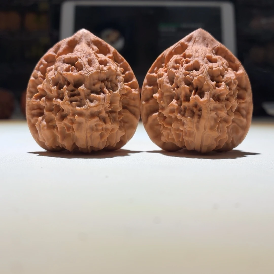 把件文玩核桃麒麟官帽42尺