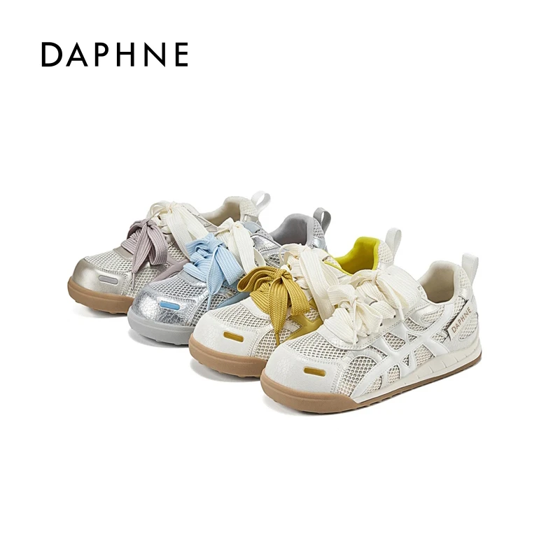 达芙妮2025夏季新款阿甘鞋大透气舒适时尚百搭经典款