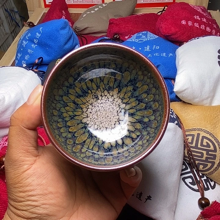 茶盏建盏喝茶主人杯茶杯