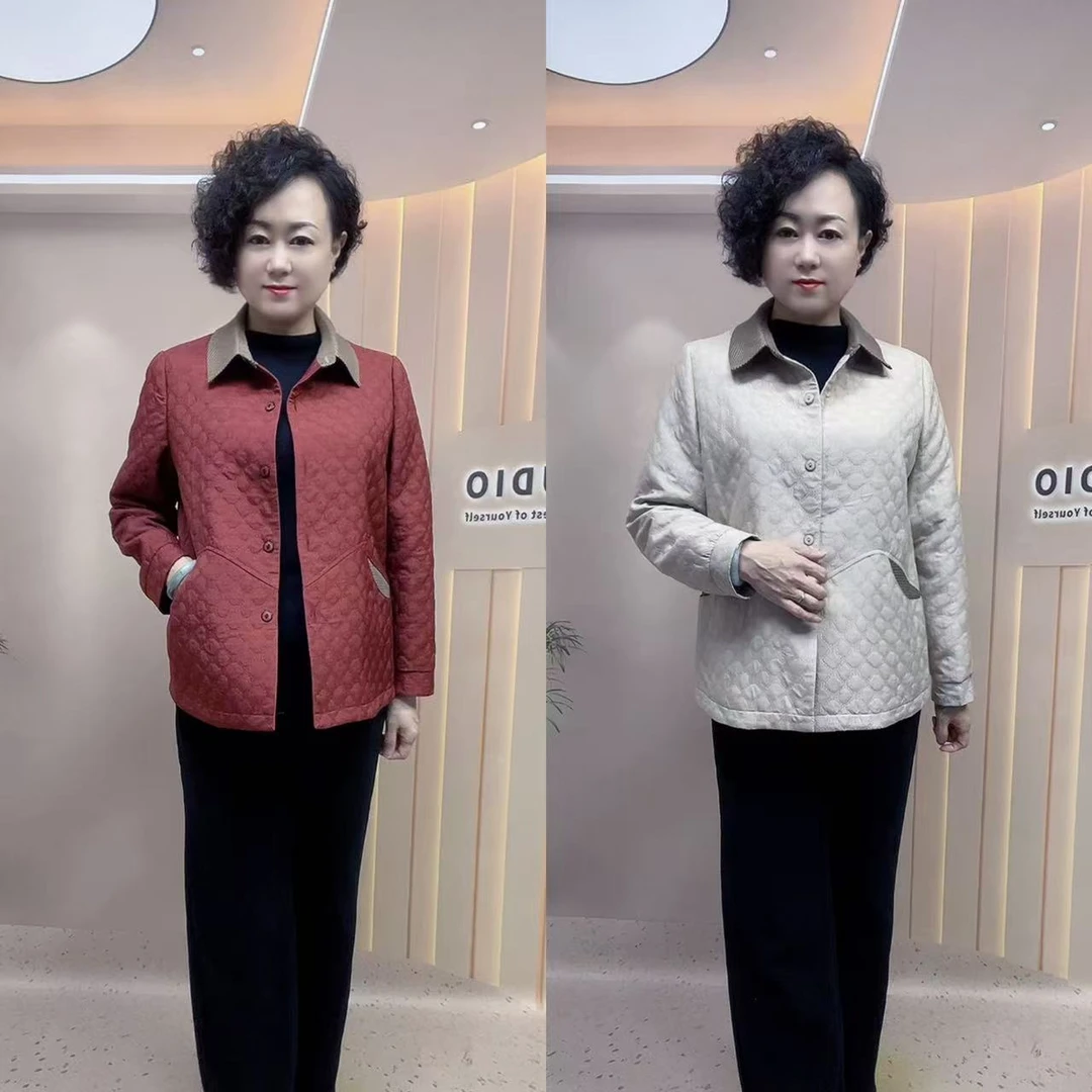 2025拼小格子时尚外套