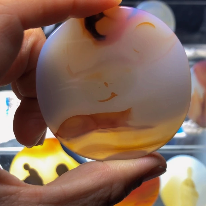 合金玛瑙/玉髓珠宝奇石143