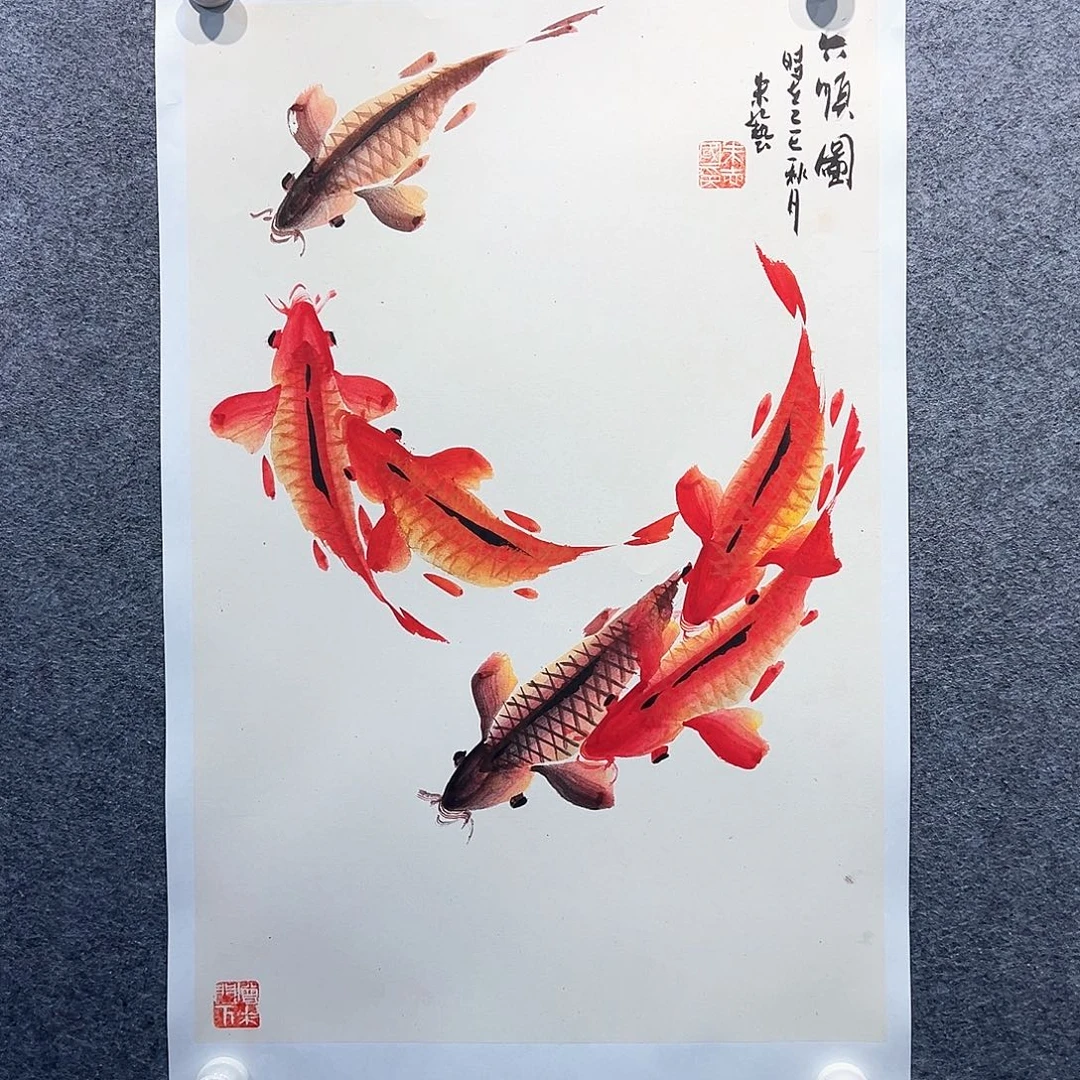 国画纯手绘系列画心