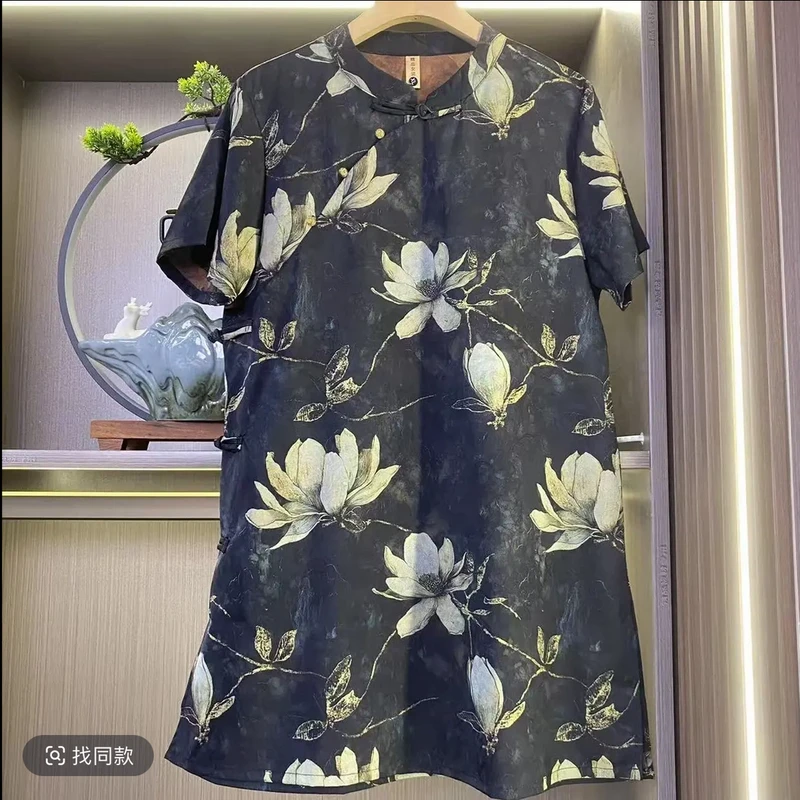 7098【.玉兰花】夏季新款小衫