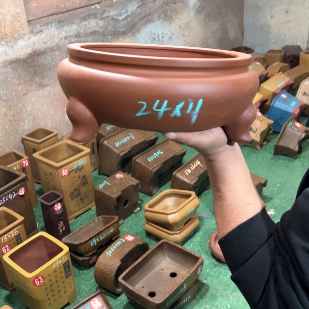 紫砂花盆紫砂茶具