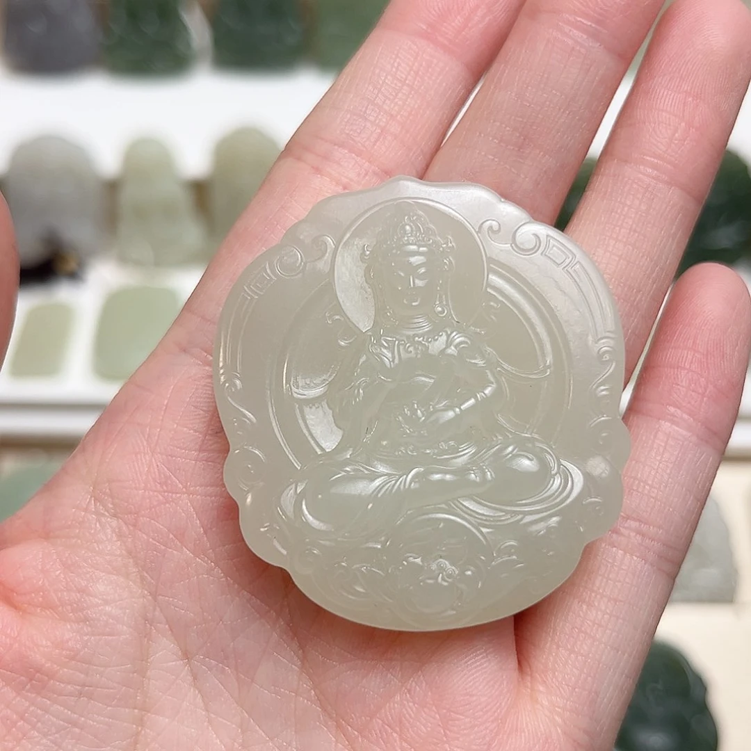 和田玉颈饰未镶嵌