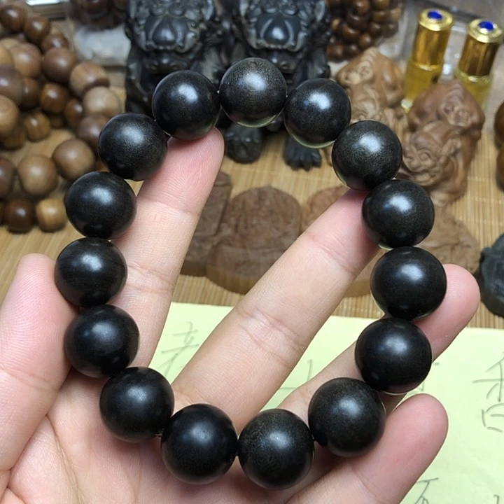 手串/手链檀香木小*爱老山檀香1.5阴沉全品